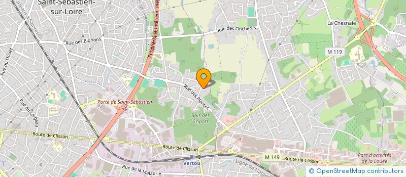 localisation de l'entreprise 751 527 854   SAINT-SEBASTIEN-SUR-LOIRE