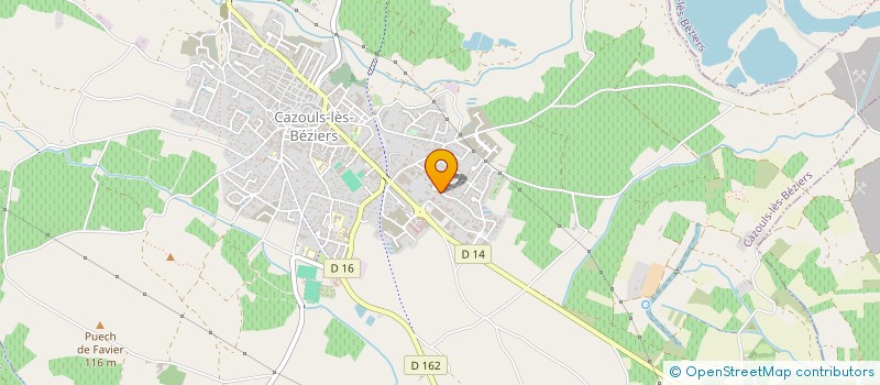 localisation de l'entreprise 751 549 288 à CAZOULS-LES-BEZIERS