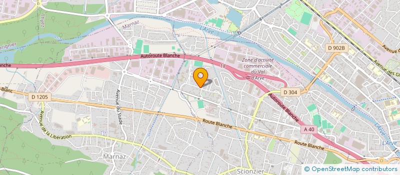 localisation de l'entreprise 751 565 441   SCIONZIER