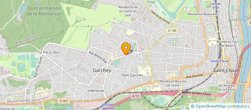 localisation de l'entreprise 751 604 935  à GARCHES