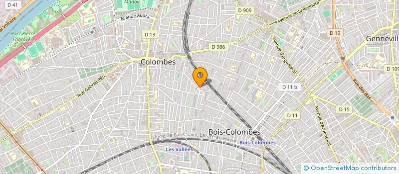 localisation de l'entreprise 751 647 504   COLOMBES