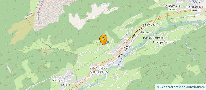 localisation de l'entreprise 751 652 231   LES VILLARDS-SUR-THONES