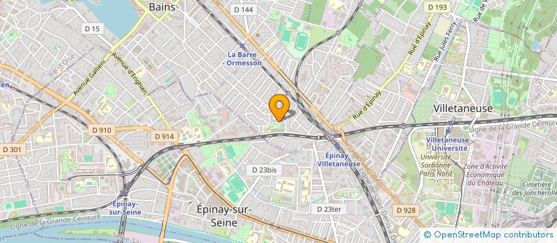 localisation de l'entreprise 751 653 429   VAUJOURS