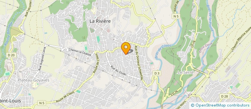 localisation de l'entreprise 751 676 305 à SAINT-LOUIS