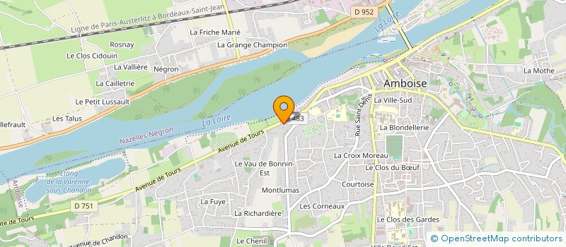 localisation de l'entreprise 751 684 291 à ORLEANS