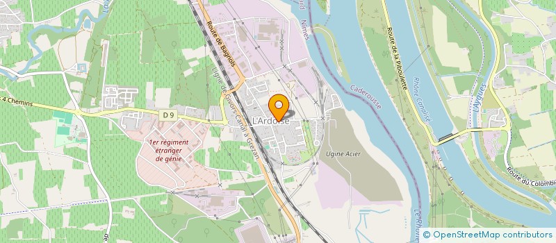 localisation de l'entreprise 751 690 231   LAUDUN-L'ARDOISE