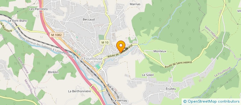 localisation de l'entreprise 751 721 697   LA FOUILLOUSE