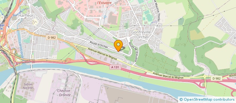 localisation de l'entreprise 751 721 945   GONFREVILLE-L'ORCHER