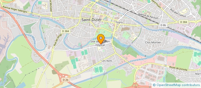 localisation de l'entreprise 751 724 345 à SAINT-DIZIER