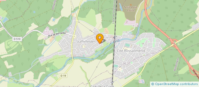 localisation de l'entreprise 751 730 714   STAFFELFELDEN