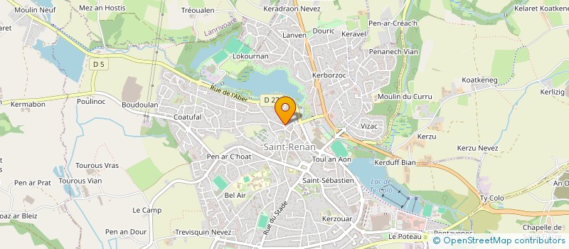 localisation de l'entreprise 751 758 095 à SAINT-RENAN