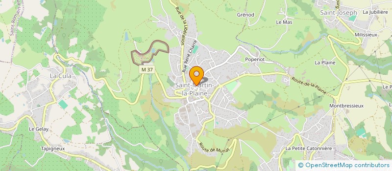 localisation de l'entreprise 751 760 372   SAINT-MARTIN-LA-PLAINE