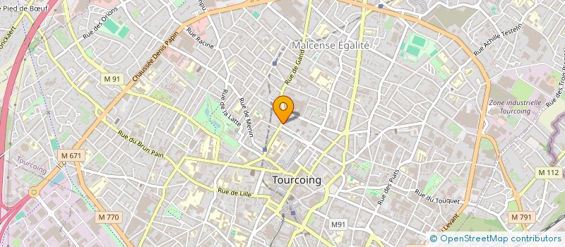 localisation de l'entreprise 751 774 118   TOURCOING