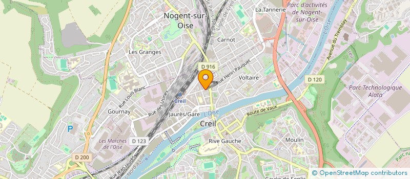 localisation de l'entreprise 751 780 107   COMPIEGNE