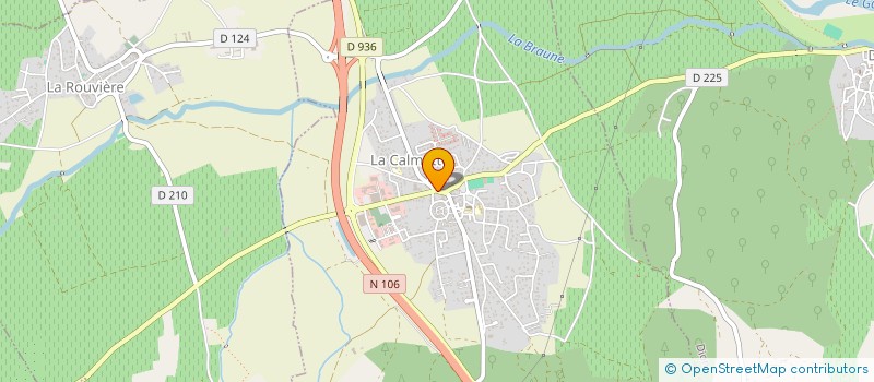 localisation de l'entreprise 751 792 532   LA CALMETTE