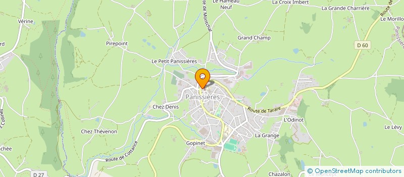 localisation de l'entreprise 751 807 785   PANISSIERES