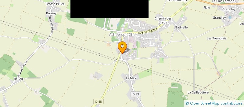 localisation de l'entreprise 751 826 108   ATHEE-SUR-CHER