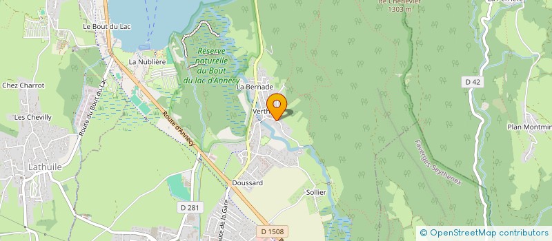 localisation de l'entreprise 751 841 164   TALLOIRES-MONTMIN