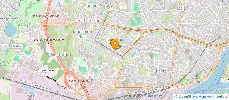 localisation de l'entreprise 751 869 249   NANTES