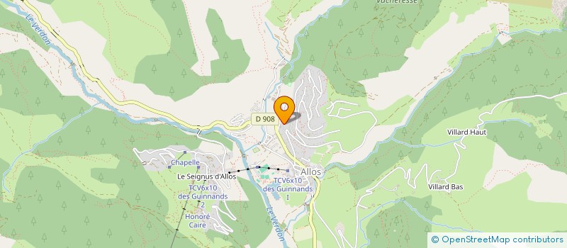 localisation de l'entreprise 751 876 756   COLMARS