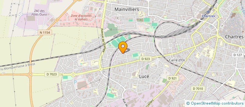 localisation de l'entreprise 751 877 457 à LUCE