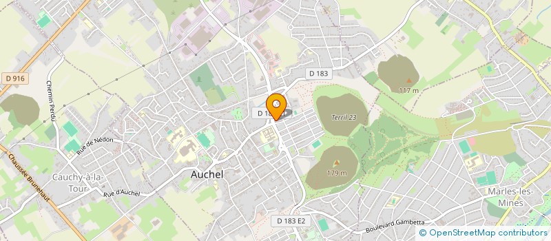 localisation de l'entreprise 751 882 549 à AUCHEL