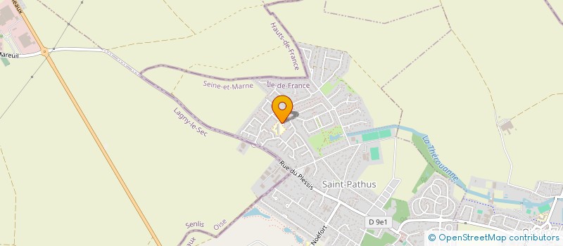 localisation de l'entreprise 751 886 029 à ESBLY