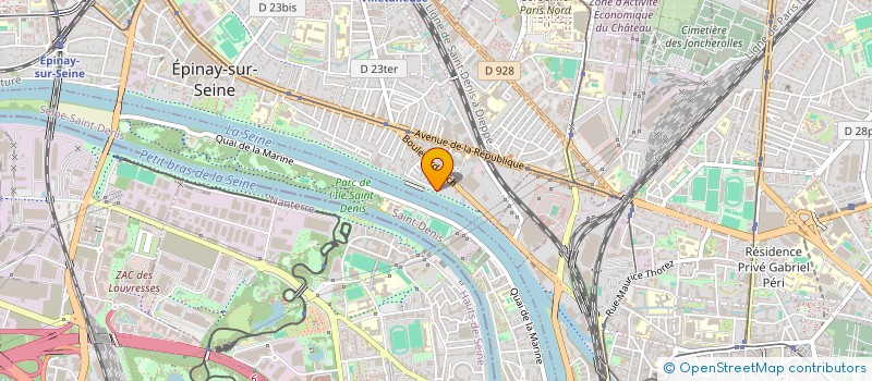 localisation de l'entreprise 751 889 973 à EPINAY-SUR-SEINE