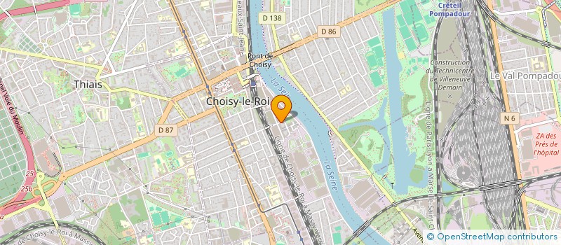 localisation de l'entreprise 751 898 198   CHOISY-LE-ROI