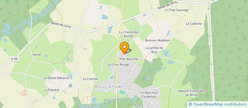 localisation de l'entreprise 751 904 806   BOUZY-LA-FORET