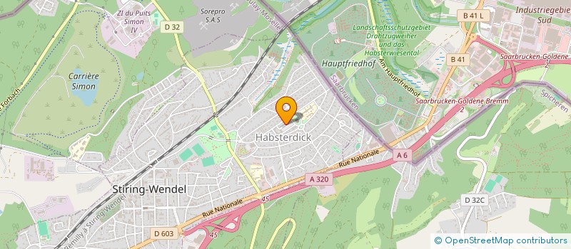 localisation de l'entreprise 751 917 618   STIRING-WENDEL