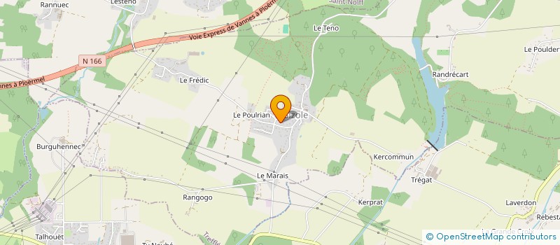 localisation de l'entreprise 751 920 166   GUEGON