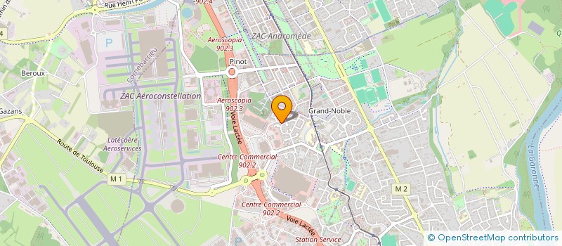 localisation de l'entreprise 751 931 742   BLAGNAC