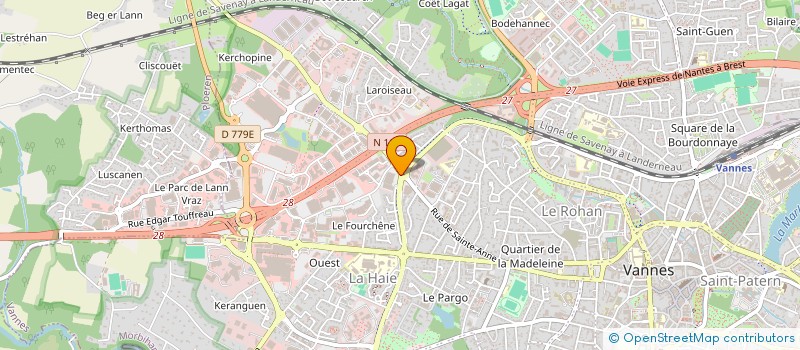 localisation de l'entreprise 751 937 350  à VANNES
