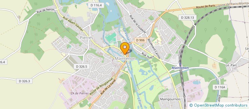 localisation de l'entreprise 751 943 168 à MAINTENON
