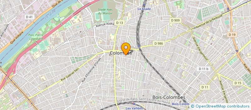 localisation de l'entreprise 751 948 050 à COLOMBES