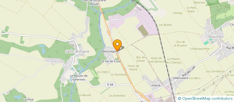 localisation de l'entreprise 751 965 328   VILLEBAROU