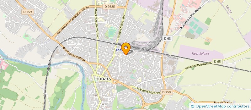 localisation de l'entreprise 751 972 506   THOUARS