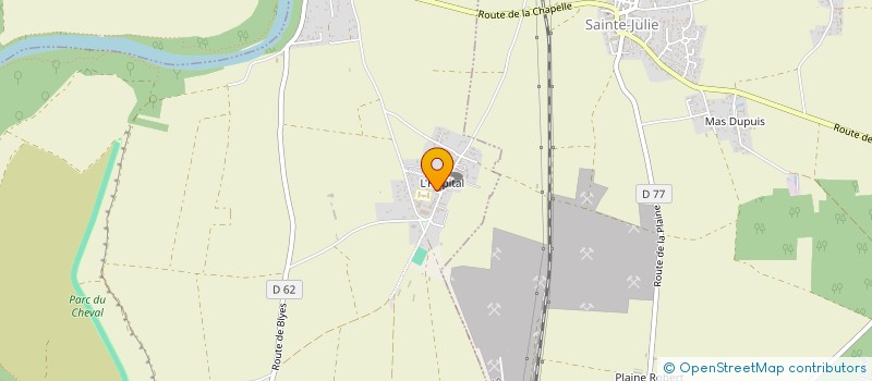 localisation de l'entreprise 751 976 127   CHAZEY-SUR-AIN