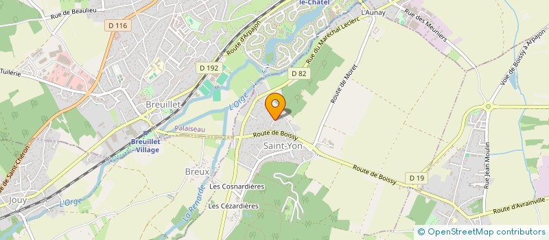 localisation de l'entreprise 751 988 775 à LONGPONT-SUR-ORGE