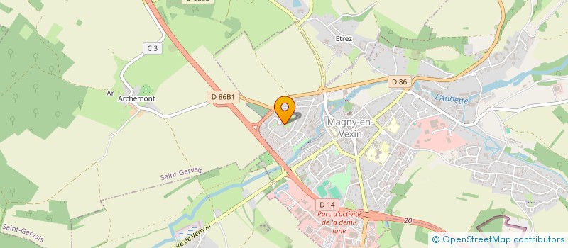 localisation de l'entreprise 751 999 699   LE CHESNAY-ROCQUENCOURT