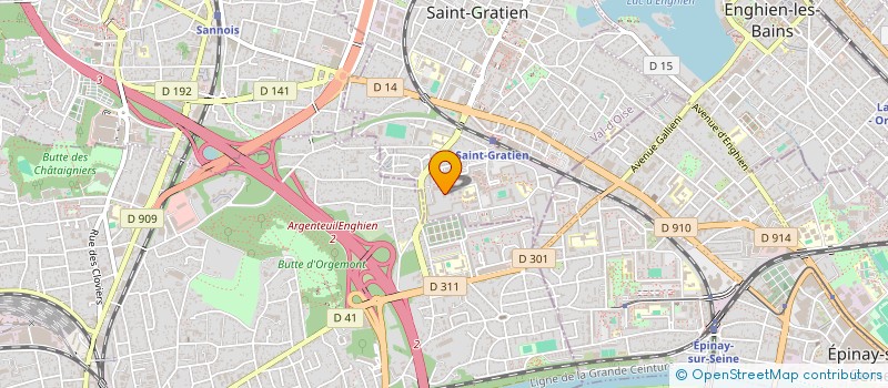 localisation de l'entreprise 752 024 539   VILLIERS-SUR-MARNE