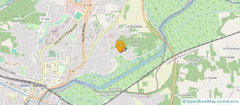 localisation de l'entreprise 752 024 729   REDON