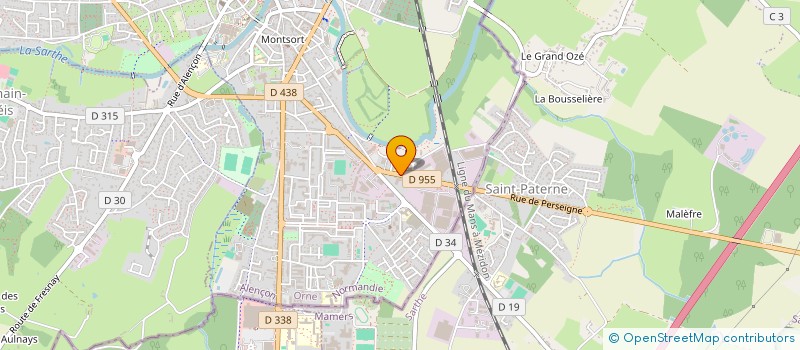 localisation de l'entreprise 752 043 828 à ALENCON