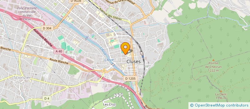 localisation de l'entreprise 752 054 379   CLUSES