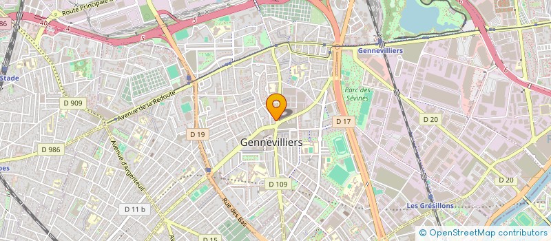 localisation de l'entreprise 752 055 723 à ASNIERES-SUR-SEINE