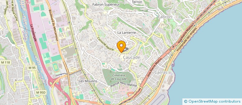 localisation de l'entreprise 752 083 899   NICE