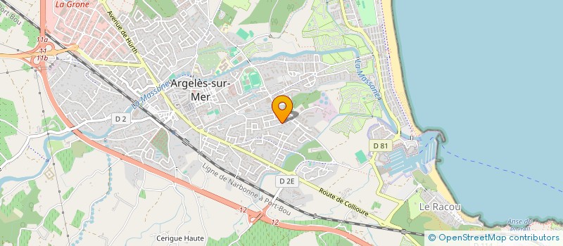 localisation de l'entreprise 752 091 033 à ARGELES-SUR-MER