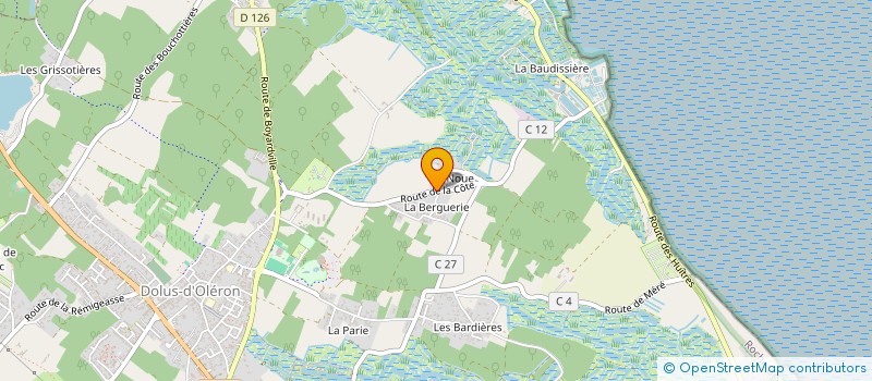 localisation de l'entreprise 752 137 125 à DOLUS-D'OLERON