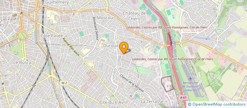 localisation de l'entreprise 752 140 343 à TOULOUSE